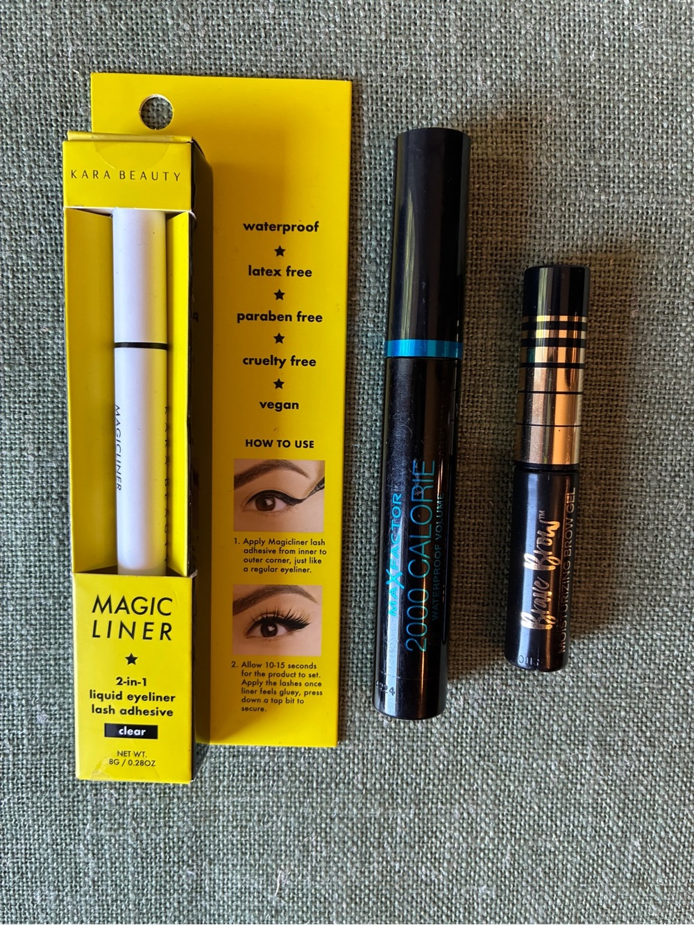 Kara Beauty + Max Factor + Belle Beauty Eye Makeup Bundle